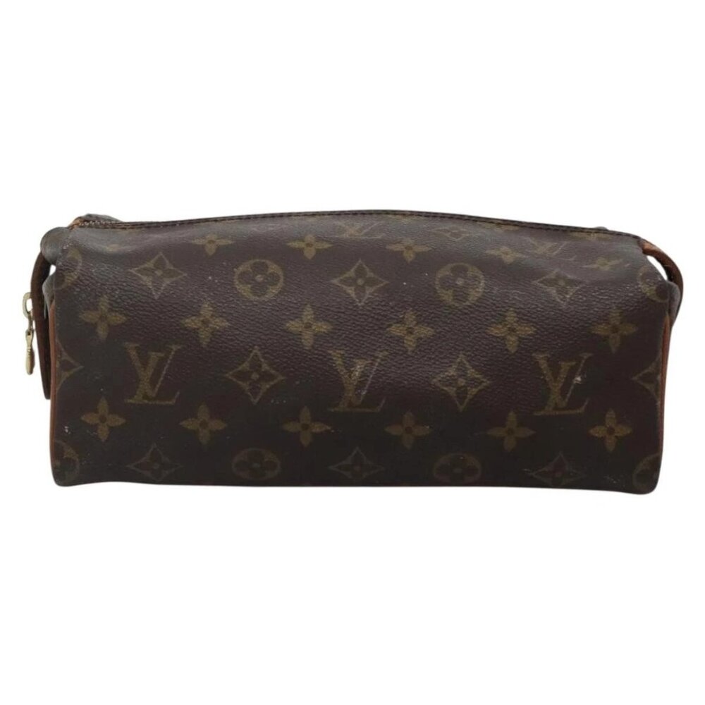 LOUIS VUITTON Monogram Trousse Patte Pression Cosmetic Pouch M47636 Auth 137557 - Picture 3 of 16